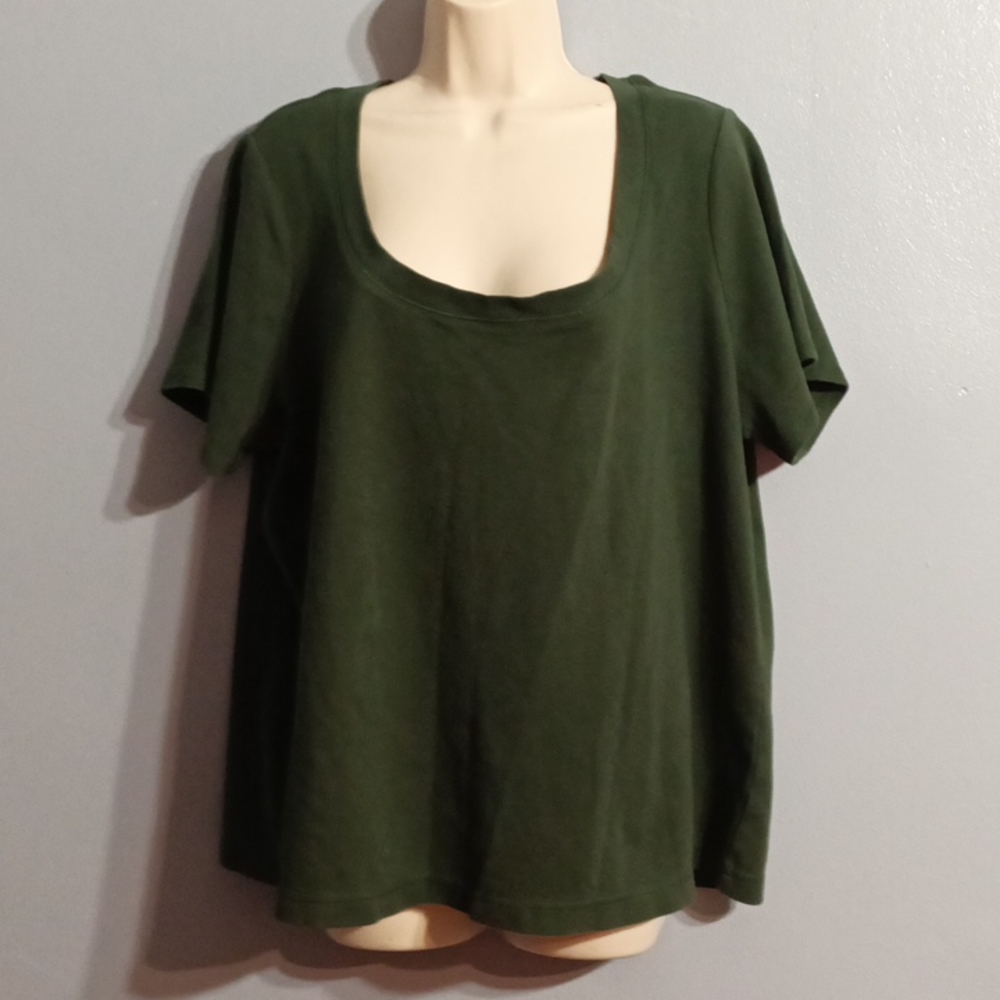 Fashion Bug women's green size 22/24 blouse